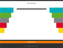 Tablet Screenshot of borona.com